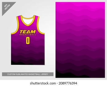 basketball jersey pattern design template, running, basketball uniform, basketball sumblimation, bicycle, e-sport, basketball, soccer, Fabric pattern, Sport background, Vector,