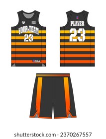 Basketball jersey template design, basketball uniform mockup design, vector sublimation sports apparel design, jersey basketball ideas.