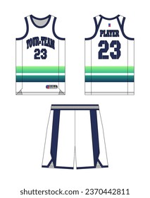 Basketball jersey template design, basketball uniform mockup design, vector sublimation sports apparel design, jersey basketball ideas.