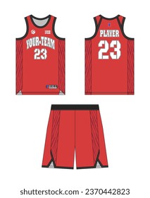 Basketball jersey template design, basketball uniform mockup design, vector sublimation sports apparel design, jersey basketball ideas.