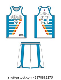 Basketball jersey template design, basketball uniform mockup design, vector sublimation sports apparel design, jersey basketball ideas.