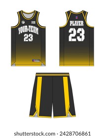 Basketball jersey template design, basketball uniform mockup design, vector sublimation sports apparel design, jersey basketball ideas.