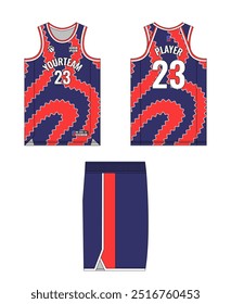 Design de modelo de camisa de basquete, design de modelo de uniforme de basquete, design de vestuário esportivo de sublimação vetorial, ideias de basquete de camisa.