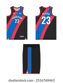 Basketball jersey template design, basketball uniform mockup design, vector sublimation sports apparel design, jersey basketball ideas.