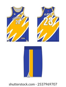 Design de modelo de camisa de basquete, design de modelo de uniforme de basquete, design de vestuário esportivo de sublimação vetorial, ideias de basquete de camisa.