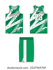 Design de modelo de camisa de basquete, design de modelo de uniforme de basquete, design de vestuário esportivo de sublimação vetorial, ideias de basquete de camisa.