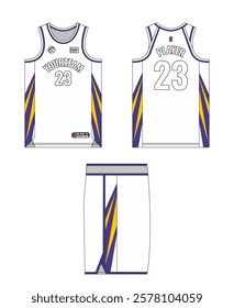 Basketball jersey template design, basketball uniform mockup design, vector sublimation sports apparel design, jersey basketball ideas.