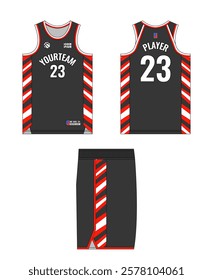 Basketball jersey template design, basketball uniform mockup design, vector sublimation sports apparel design, jersey basketball ideas.