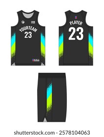 Basketball jersey template design, basketball uniform mockup design, vector sublimation sports apparel design, jersey basketball ideas.