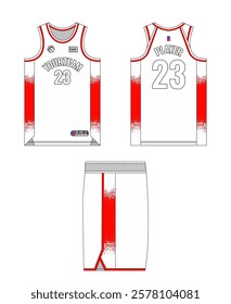 Basketball jersey template design, basketball uniform mockup design, vector sublimation sports apparel design, jersey basketball ideas.