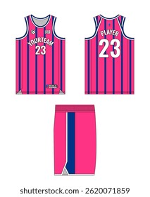 Basketball jersey template design, basketball uniform mockup design, vector sublimation sports apparel design, jersey basketball ideas.