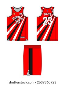 Basketball jersey template design, basketball uniform mockup design, vector sublimation sports apparel design, jersey basketball ideas.