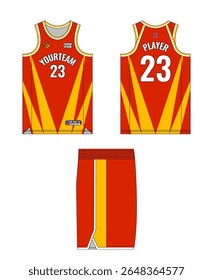 Basketball jersey template design, basketball uniform mockup design, vector sublimation sports apparel design, jersey basketball ideas.