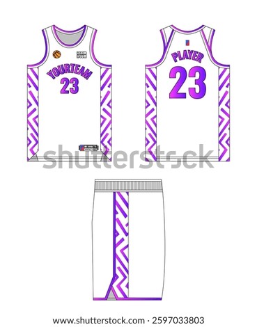 Basketball jersey template design, basketball uniform mockup design, vector sublimation sports apparel design, jersey basketball ideas.