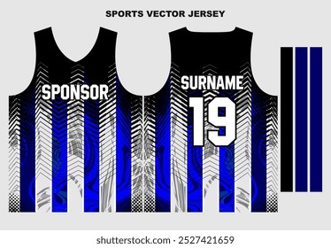 basketball jersey template for sport uniform
