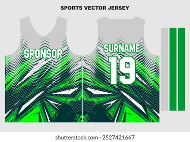 basketball jersey template for sport uniform