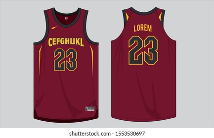 Basketball jersey template uniform apparel football soccer player