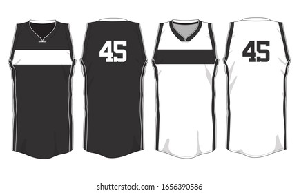 white jersey basketball design