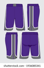 Basketball jersey template vector mockup