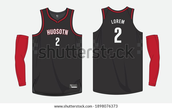 Basketball jersey template\
vector mockup