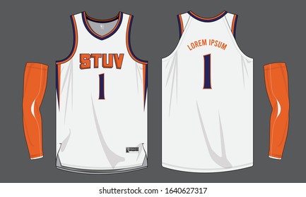 Basketball jersey uniform player sports team apparel