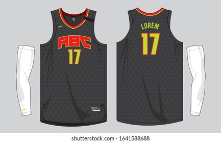 Basketball Jersey Uniform Player Sports Team Stock Vector (Royalty Free ...