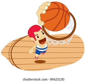 Basketball kid