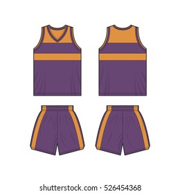 Basketball Kit Sport Template