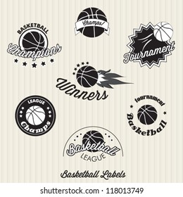 Basketball Labels