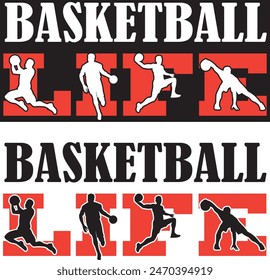 
Basketball Life, Basketball Clipart, Basketball Cut Files