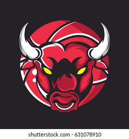 Taurus Bull Logo Template Vector Icon Stock Vector (Royalty Free) 670298116