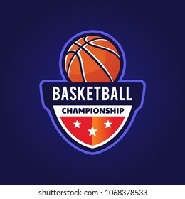 Basketball Logo American Logo Sport Stock Vector (Royalty Free ...