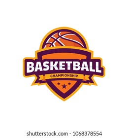 Basketball Logo, American Logo Sport