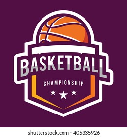 Basketball Logo American Logo Sport Stock Vector (Royalty Free) 333297719