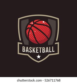 Basketball Logo, American Logo Sport