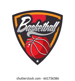 Basketball Logo, American Logo Sport