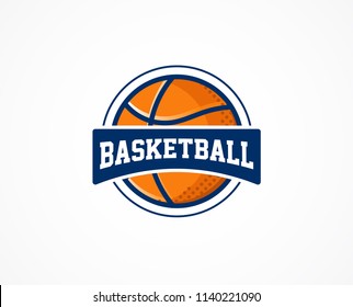 Basketball Logo American Sports Vector Symbol Stock Vector (Royalty ...