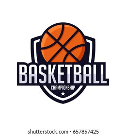 Basketball Logo American Logo Sport Stock Vector (Royalty Free) 332942375