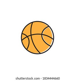 basketball logo desain illustration vektor