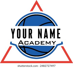 basketball logo design vector file