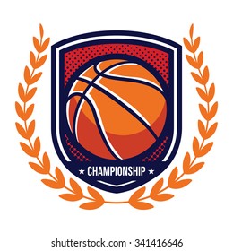 Basketball Logo Emblem