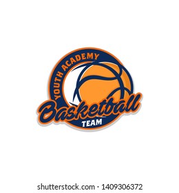 Basketball Logo Emblem Design Template Vector