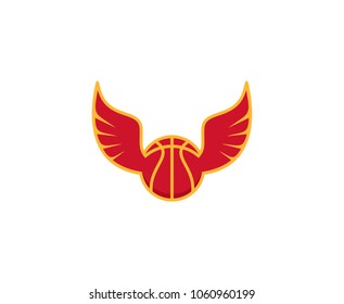 Basketball logo icon 