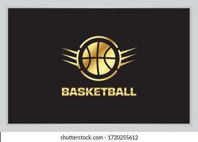 basketball logo and icon vector illustration design