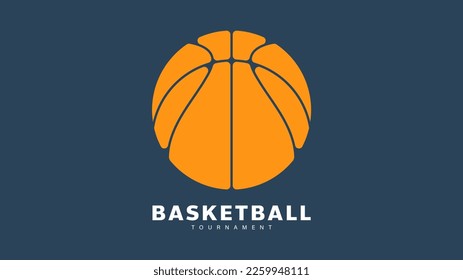 Basketball Logo ,illustrations for use in online sporting events , Illustration Vector  EPS 10