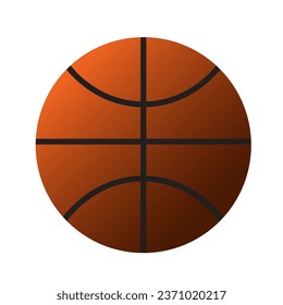 The basketball logo is a rather dark color, easy to take and use anywhere