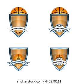 basketball logo for the team and the cup