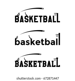 basketball logo for the team and the cup