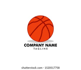 Basketball logo template vector illustration