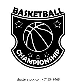 Basketball logo template,vector illustration